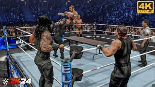 WWE 2K24 - The Shield vs. Evolution - Elimination Tag Team Match  PC 4K60