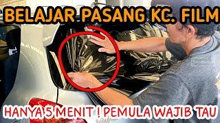  CARA MUDAH BELAJAR PASANG KACA FILM MOBIL UNTUK PEMULA  DIARY OTOMOTIF