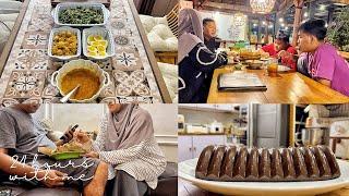 #dailyvlog 24 HOURS WITH MERUTINITAS SEHARIAN IRT ADEK BIRTHDAY DINNER BROWNIES PUDING ROTI TAWAR