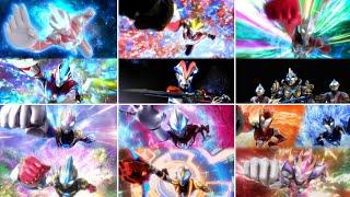 All New Generation Ultraman Transformations Ginga - Gruebe