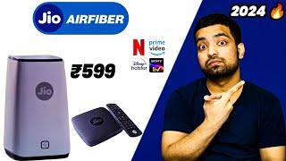 Jio AirFiber In 2024  Installation Plans Speed Charges - Review