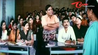 Telugu Comedy Scene - English Lecturer Tempting Navel Show