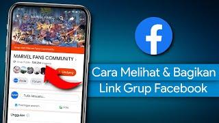 Cara Melihat dan Membagikan Link Grup Facebook