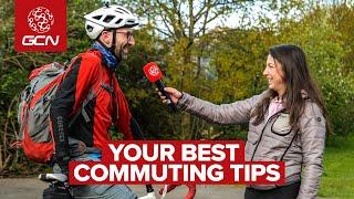 Commuting Advice From Other Cyclists On Their Ride To Work