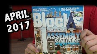 Blocks LEGO Magazine Review  April 2017