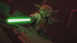 Star Wars The Clone Wars - Yoda & Anakin vs. Dooku & Sidious 1080p