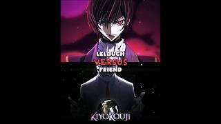 Lelouch vs Friend 20th  Code Geass vs 20th Century Boys  #lelouch #20thcenturyboys #friend