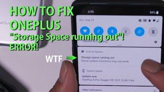 How to Fix OnePlus 8 Pro Storage Space running out