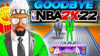 Goodbye NBA 2K22...  SERVERS SHUT OFF