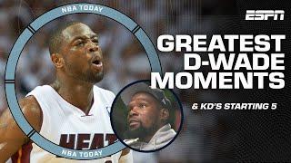 Is D-Wade the GREATEST player to NOT win MVP? + KDs perfect starting 5  NBA Today