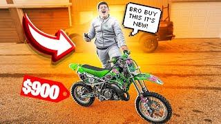LITTLE BROTHER IS MAKING ME BUY A KX65 FOR $900    BRAAP VLOGS