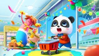 Baby Pandas Supermarket  For Kids  Preview video  BabyBus Games