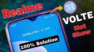 Realme VOLTE not showing problem  How to Solve 4G VOLTE not Showing problem in any Realme Device