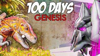 I Spent 100 Days In Ark Genesis... Heres What Happened