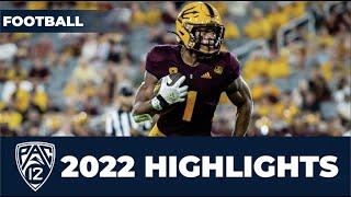 Xazavian Valladay 2022 Arizona State Season Highlights