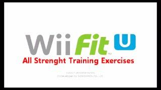 Wii Fit U All Strength Training Exercises Nintendo Wii U