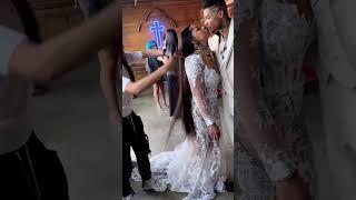 Blueface and Chrisean Rock get Married  Thoughts? #fyp #shorts #blueface #chriseanrock