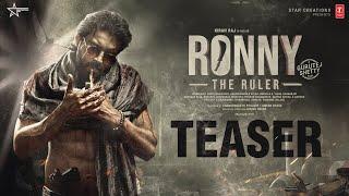 RONNY THE RULER  OFFICIAL TEASER HINDI  Kiran Raj  Gurutej Shetty  Samiksha Apurva Raadya