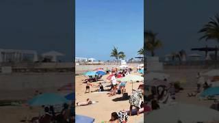 ️ Arguineguin Gran Canaria Walk Beach #arguineguin  #grancanaria #beachwalk  #canaryislands