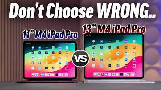 M4 iPad Pro 11” vs 13” - More DIFFERENT than you Think..