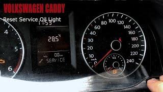 Volkswagen Caddy - Reset Service Light