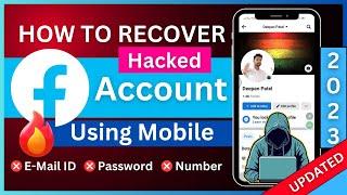 How To Recover Hacked Facebook Account Update-2023  100% Working #facebookhackedrecovery