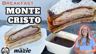 MONTE CRISTO RECIPE  Easy Breakfast Monte Cristo sandwich on the Pit Boss Ultimate Griddle