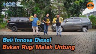 Buka-Bukaan Kelebihan Kekurangan Kijang Innova Diesel 2KD dan Innova Reborn 2GD