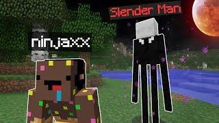 Minecraft mais Slender Man veut me buter.. jai flippé