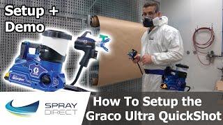 How to Setup The Graco Ultra QuickShot - Features Setup & Demo