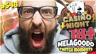 MARZAA IL MAGO DEL BLACKJACK  LINCREDIBILE SFIGA DEL FRENE  Melagoodo Twitch Moments ITA #548