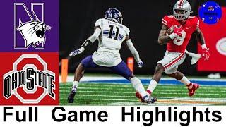 #4 Ohio State vs #14 Northwestern Highlights  2020 Big 10 Championship  College Football Highlight