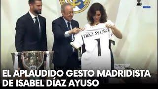 El aplaudido gesto madridista de Isabel Díaz Ayuso