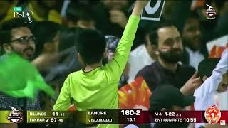 Fiery brilliance of Fakhar Zamans 115 runs against Islamabad United last year Happy Birthday Fakhar