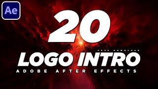 20 Free Amazing Logo Intro  After Effects Template 2022