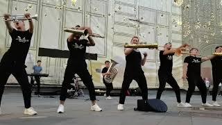 Уличные музыканты. Группа Just Brass