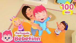 Somos Uma Família  Desenho Animado  + Completo  Bebefinn em Português - Canções Infantis