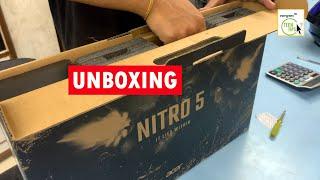 Lets unbox Acer Nitro 5 AN515-47-R3BY Latest 2023 with Ryzen 5 7535HS and RTX 3050