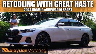 2024 BMW i5 eDrive40 M Sport Review – Updated In Great Haste  #Review