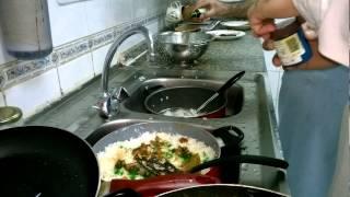 UAE  Cooking Biryani with Flat Mates