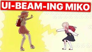 Loli Ui Blasts Miko With Ui-Beam Shigure Ui & Sakura Miko  Hololive Eng Subs