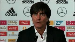 PK nach dem Spiel gegen Georgien - Joachim Löw Max Kruse & Toni Kroos