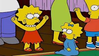 The Simpsons S15E13 - Maggies IQ Is Higher Than Lisas Scene  Simon Cowell  Check Description ⬇️