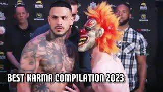 INSTANT KARMA in MMA COMPILATION  & Boxing - Satisfying Moments HD 2023
