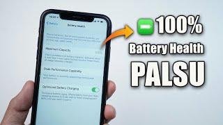 Cara Cek Keaslian Baterai iPhone - Battery Health