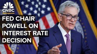 Federal Reserve Chair Jerome Powell speaks after Fed holds interest rates steady — 3202024