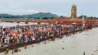 Haridwar Kawad Yatra Live Today  Kanwar Yatra 2022  Haridwar Kawad Mela 2022