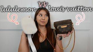 REVIEW&Comparison Louis Vuitton Mini bumbag vs Lululemon Everywhere Belt Bag