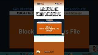 What Is Block Storage And Usage  AWS Storage