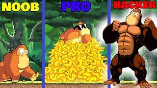 Banana Kong - NOOB vs PRO vs HACKER